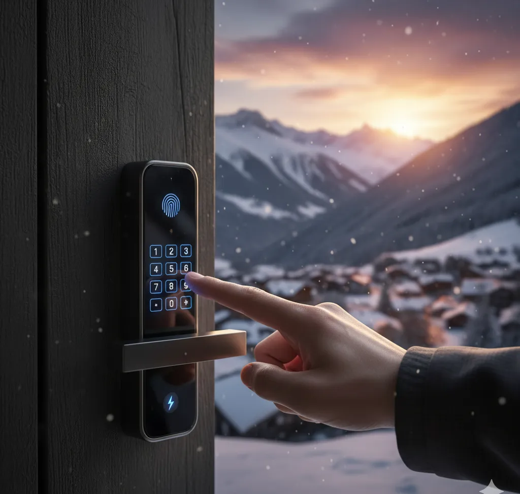 Contrôle d'accès pour location saisonnière dans le 05 : Simplifiez arrivées et départs