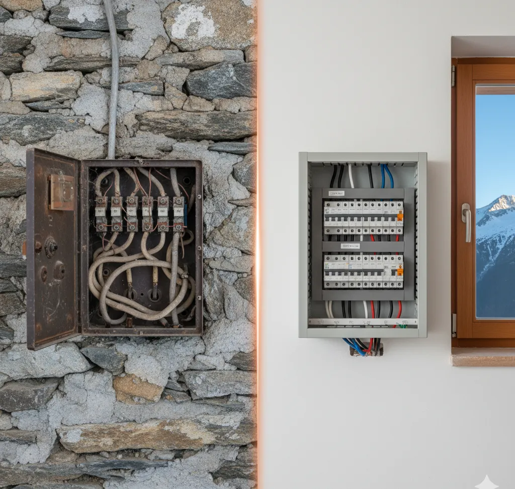 Tableau à Fusibles vs. Disjoncteurs : Pourquoi la Mise à Niveau est Essentielle ?