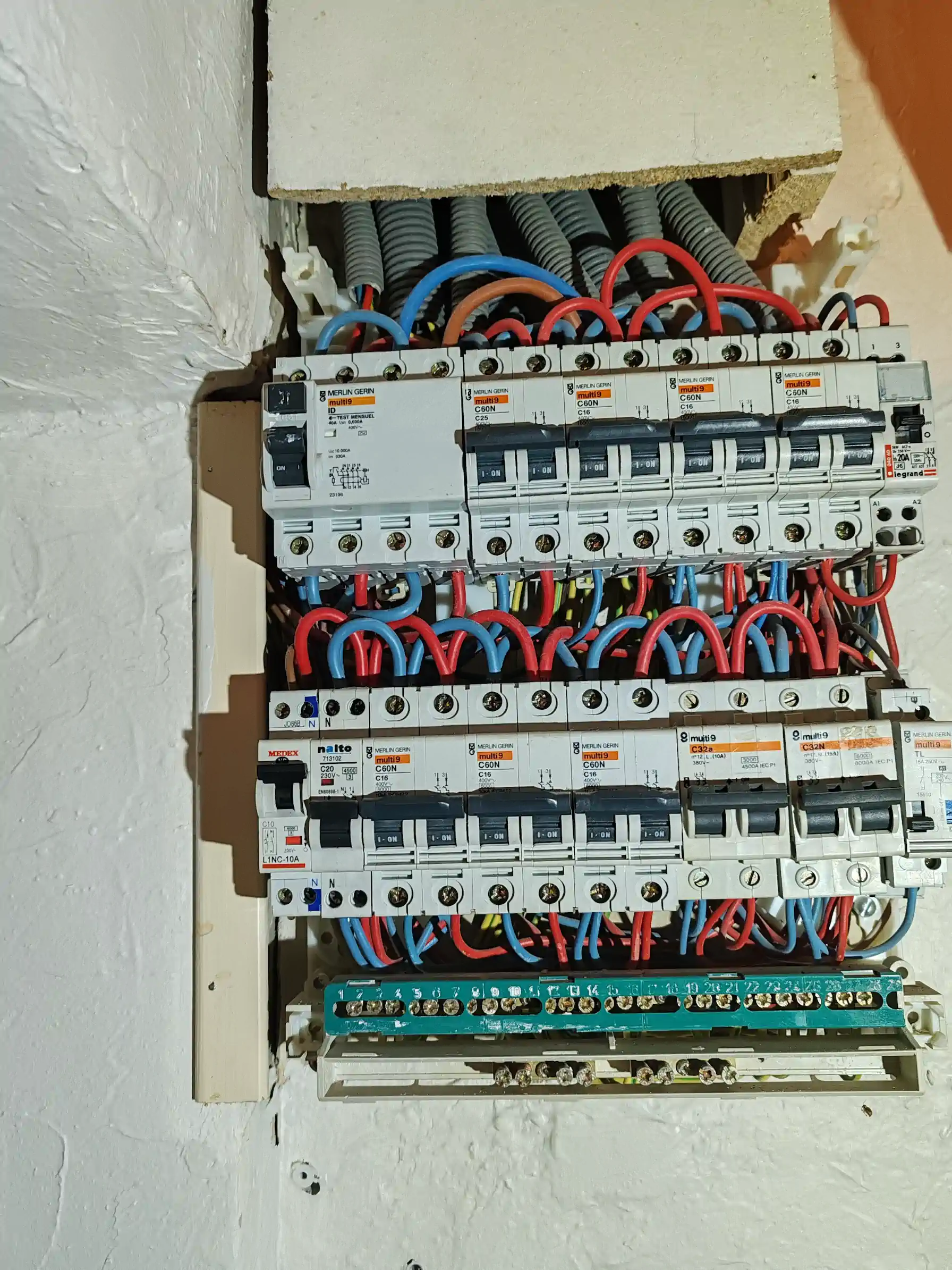 Installation électrique février 2025