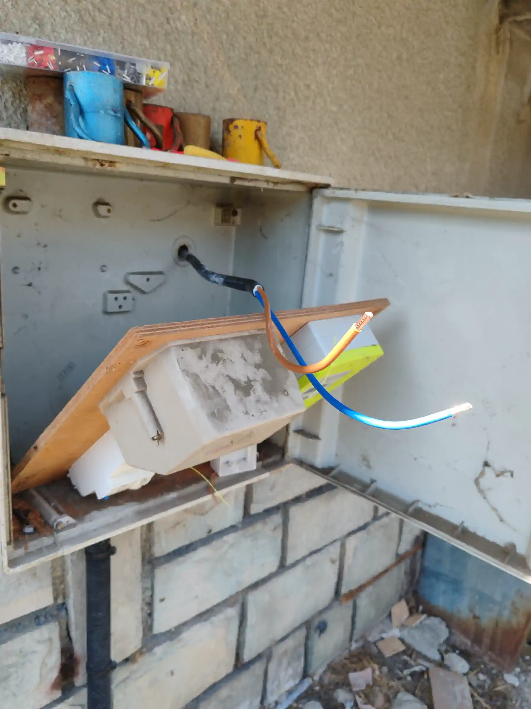 Tableau électrique installé