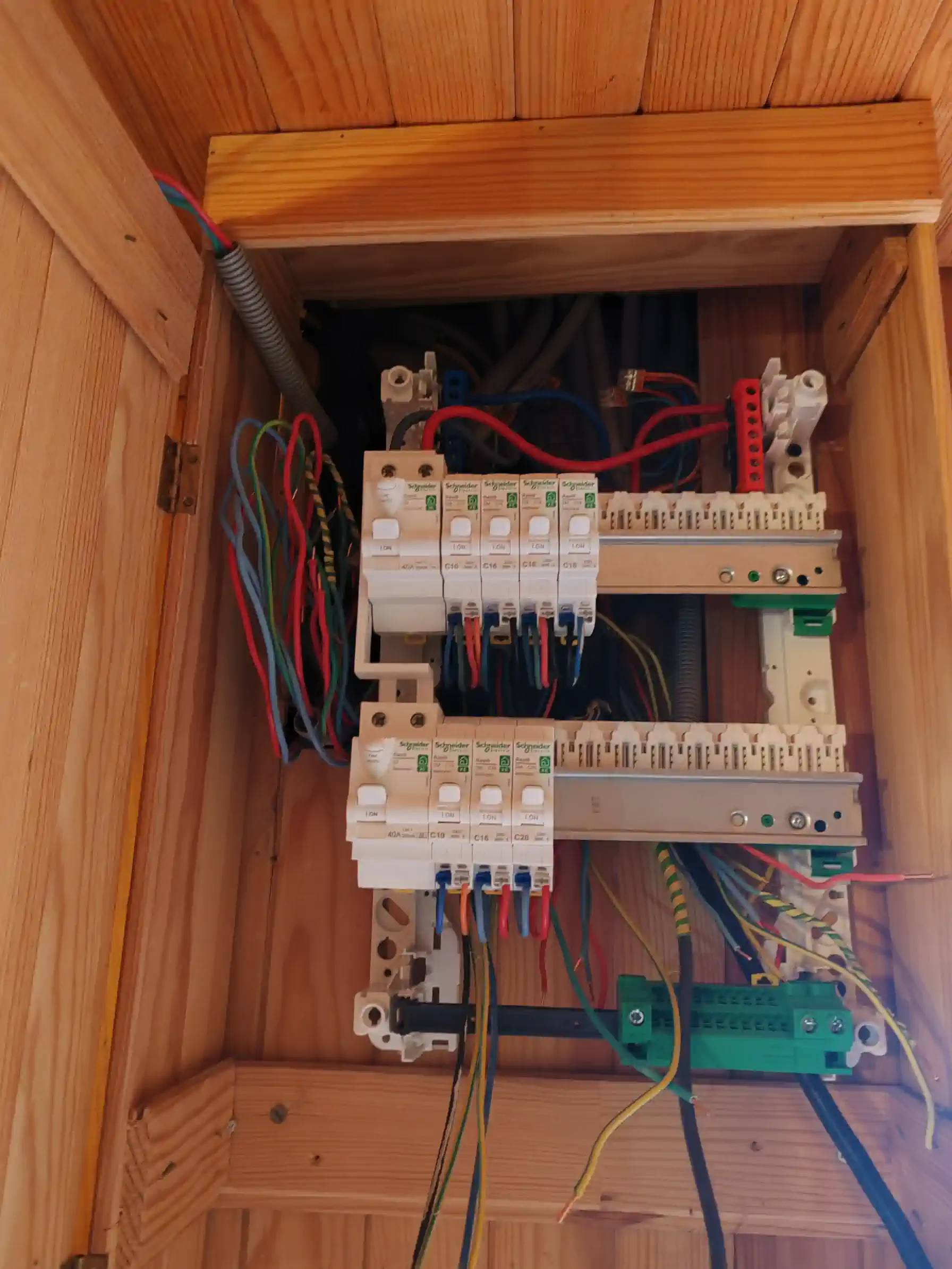 Détail installation électrique